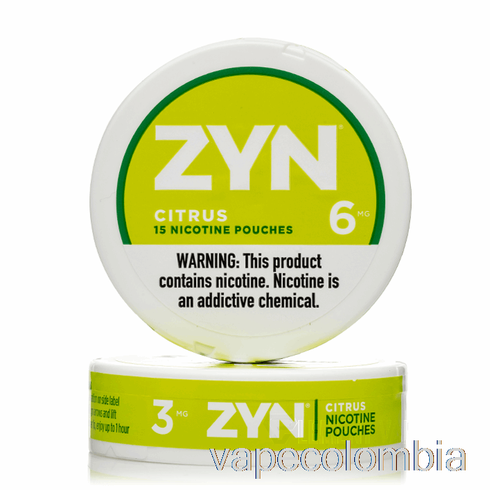 Vape Kit Completo Bolsas De Nicotina Zyn - Cítricos 6 Mg (paquete De 5)